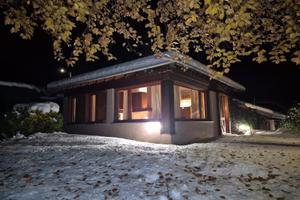 Uno chalet per famiglie e per amici