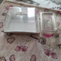 porta burro e porta formaggio in plastica 
