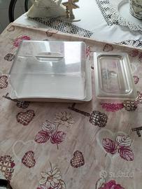 porta burro e porta formaggio in plastica 