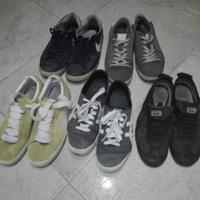 Stock scarpe tiger, puma, nike