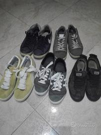 Stock scarpe tiger, puma, nike