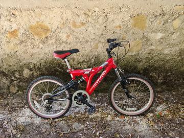 bici da bambino con sospensioni,e 6 marce 