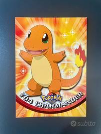 Pokemon Topps ITA Blue Logo - Charmander #04