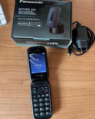 Telefono cellulare 4G Panasonic KX‑TU550EXC