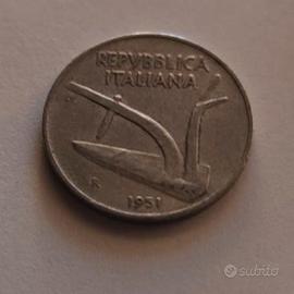 Lotto 220 monete da 10 lire (spiga)