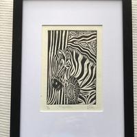 Quadro- Xilografia su carta di cotone