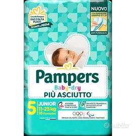 128 pannolini Pampers bay dry 5