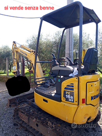 Miniescavatore 17 q.l komatsu pc16HS
