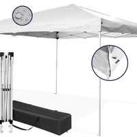 Gazebo 3x3 Pieghevole Impermabile Anti UV