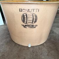 Vasca alimentare 600L con scarico