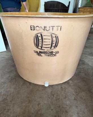 Vasca alimentare 600L con scarico