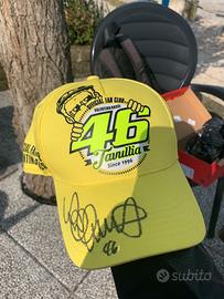 Cappellino Valentino Rossi autografato