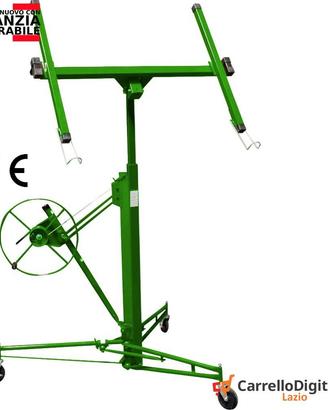 Alzalastre per Cartongesso alza pannelli verde