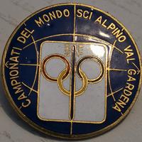 spilla campionati sci alpino 1970