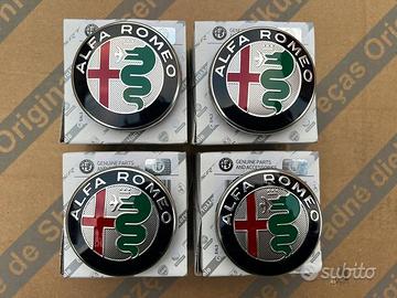 Kit COPRIMOZZO NUOVI ORIGINALI Alfa Romeo 60 mm