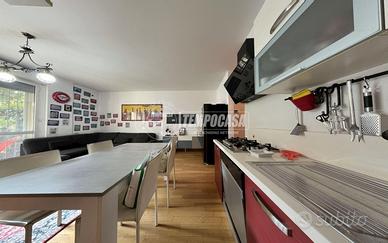 Trilocale con giardino privato a Monza