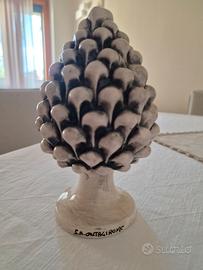 Pigna Ceramica di Caltagirone H18cm - Portafortuna