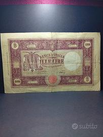 1.000 lire Grande "M" DEL 1947 Discreta in MB 