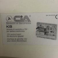 Cia scheda di controllo modello kb