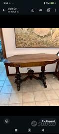 tavolo a biscotto legno 900