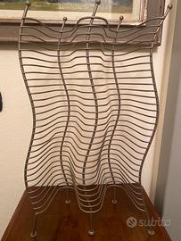 Porta CD design onda in metallo  - 60 posti