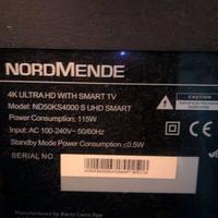 Smart Tv Nordmende UHD LED - 50 pollici