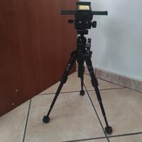 Treppiedi Velbon per reflex con slitta macro