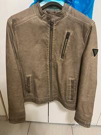 Giacca giubotto in pelle Guess originale