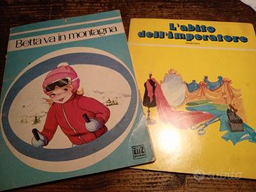 libricini illustrati vintage anni 70/80 