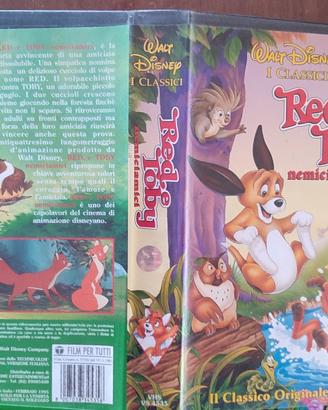 vhs Disney originale Red e Toby 1