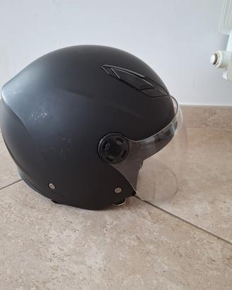casco jet moto scooter