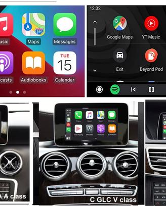 Modulo attivazione CARPLAY | android auto MERCEDES