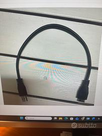 Cavo  usb corto per ricarica e trasferimento