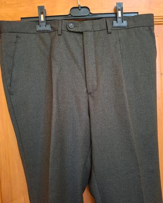 pantalone uomo classico marrone