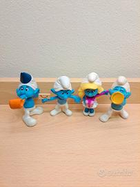 Lotto 4 Puffi Peyo McDonald's 2013 - Smurfs