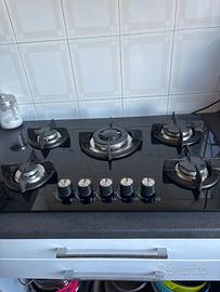 Piano cottura 5 fuochi IsEasy