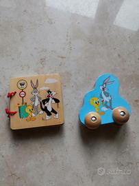 Set Giochi in legno Looney Tunes