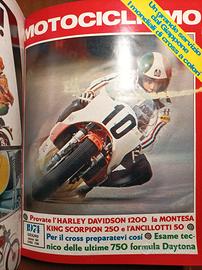 Rivista MOTOCICLISMO numero 6 del 1974
