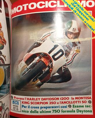 Rivista MOTOCICLISMO numero 6 del 1974