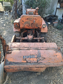 Fiat cingolato 25c con fresa zappe nuove