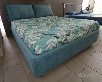 Letto matrimoniale con contenitore