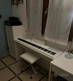 pianoforte bianco 88 tasti