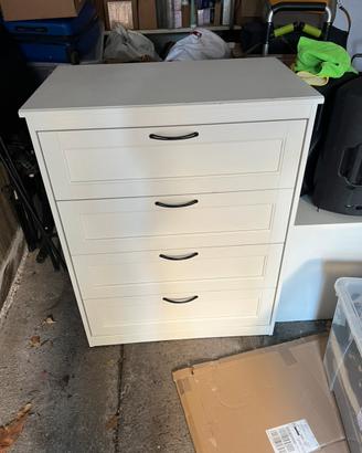 Cassettiera Ikea Songesand 4 cassetti