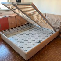 LETTO SOMMIER MATRIMONIALE FLOU