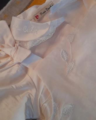 Abito più camicia da cerimonia 100% pura seta