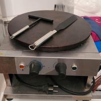 Crepiera professionale semi nuova