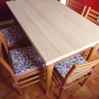 Tavolo da cucina con 6 sedie