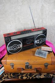 Radio e Registratore a cassette Philips Vintage