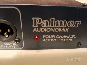 DI BOX ATTIVA PALMER 4 CANALI a rack