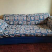 Divano letto doppio con materassi inclusi